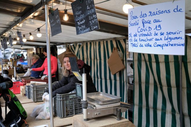 Au marché, as usual...