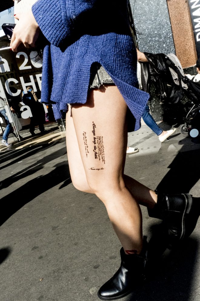 People in the street