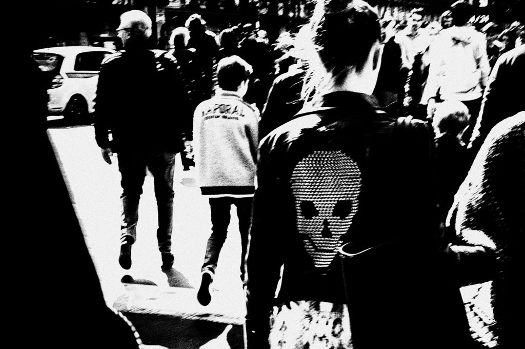 People in the street