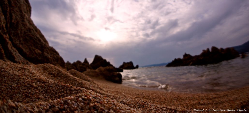 Plage de Capu Laurossu à Propriano dans le Valinco