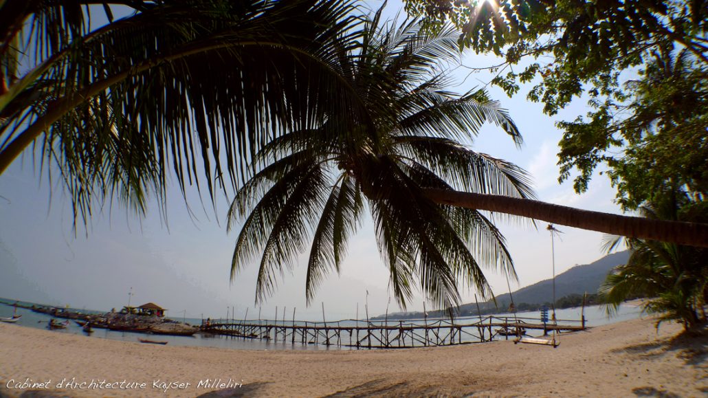 Plage de Lamai à Koh Samui