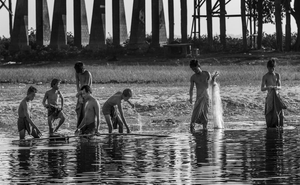 fishing in Myanmar, 2013