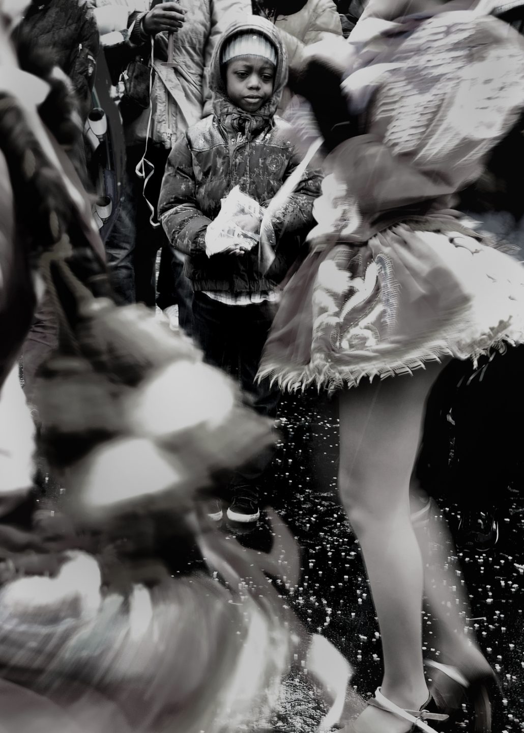 Il neigeait..mais on avait des confettis