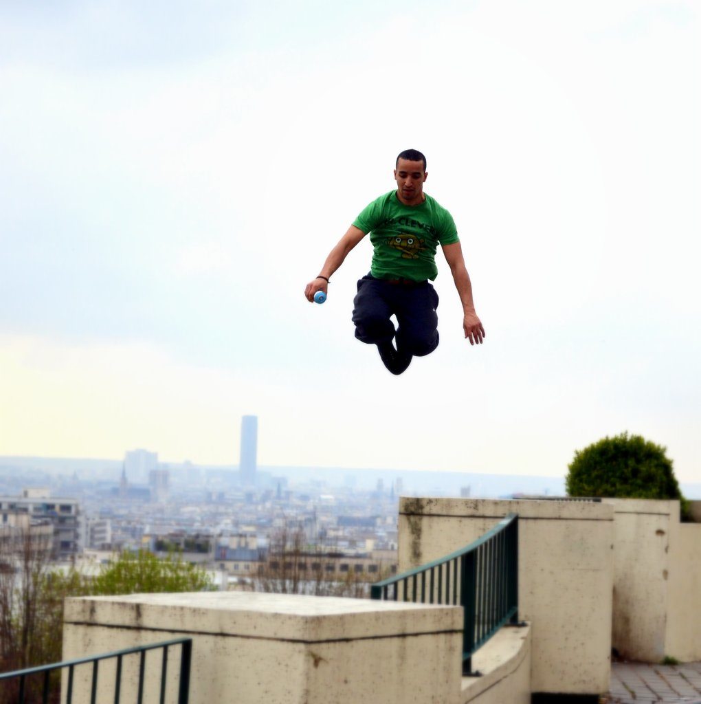 Parkour à Belleville