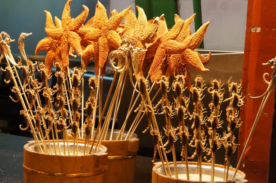 Brochettes sur le vif