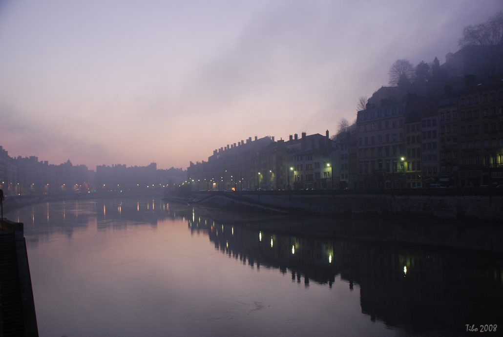 Bord de Saône, à Lyon