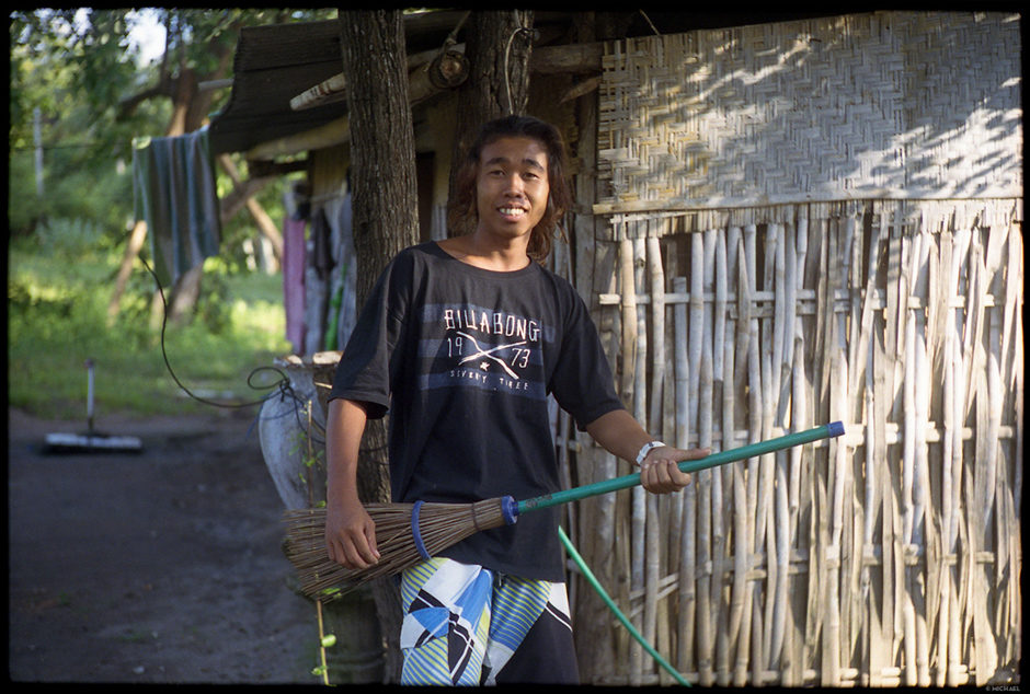 My Funky neighbour in Gili Air.