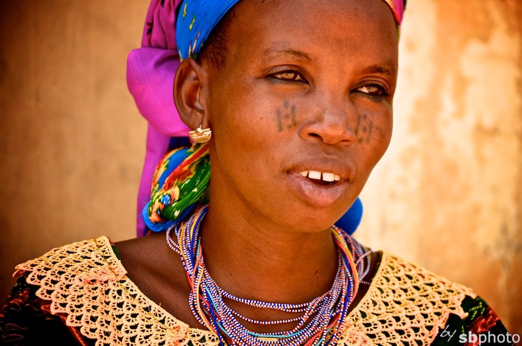 Portrait femme peuhl