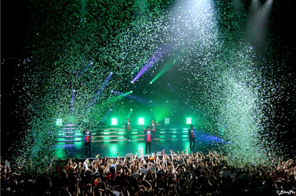 Les New Kids on The block aux couleurs du PSG