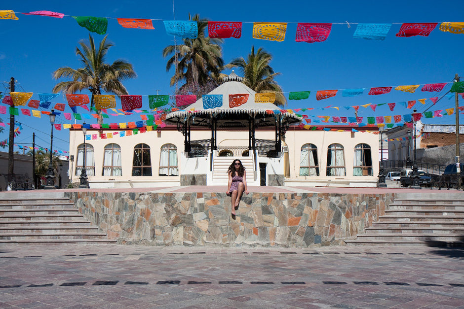 Banderas en Todos Santos