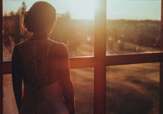 Sunset bride