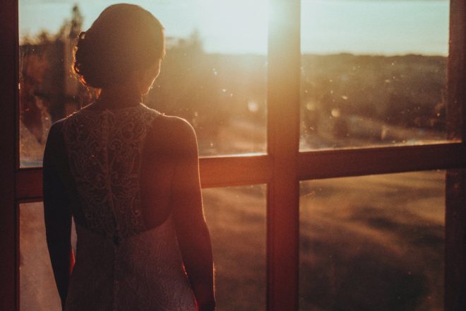 Sunset bride