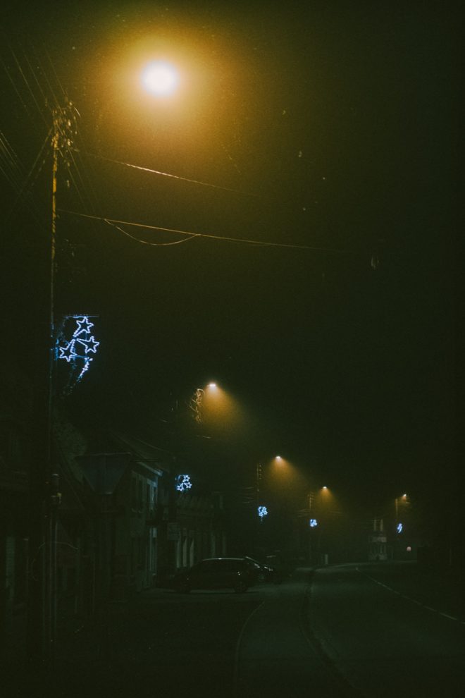 Foggy night