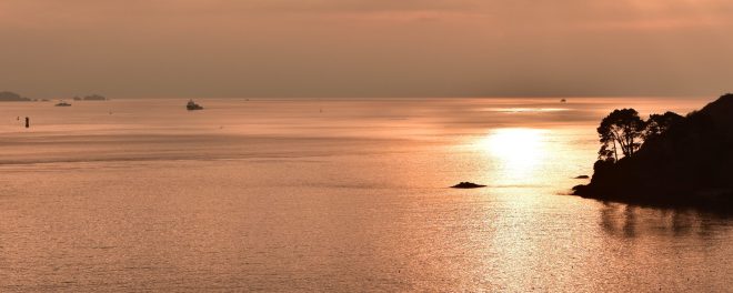 Golden hour dans le goulet