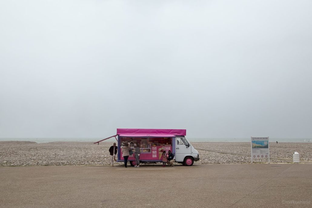 Barbe a papa sous la pluie