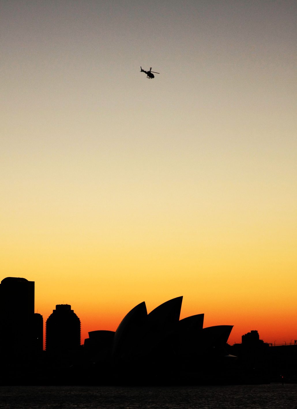 Vol au dessus de l’Opera de Sydney