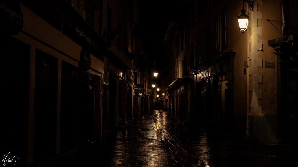 Night in gap: Rue Pérolière