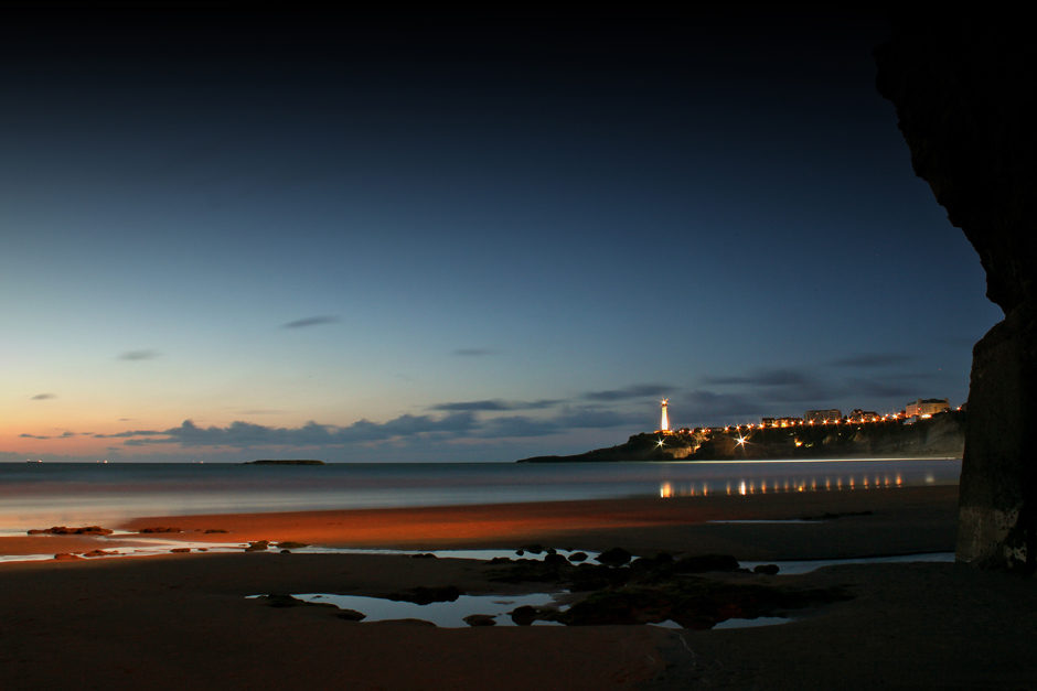 One night in Biarritz