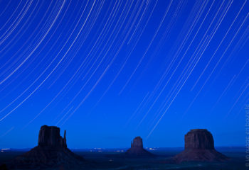 Monument Valley Star Trails