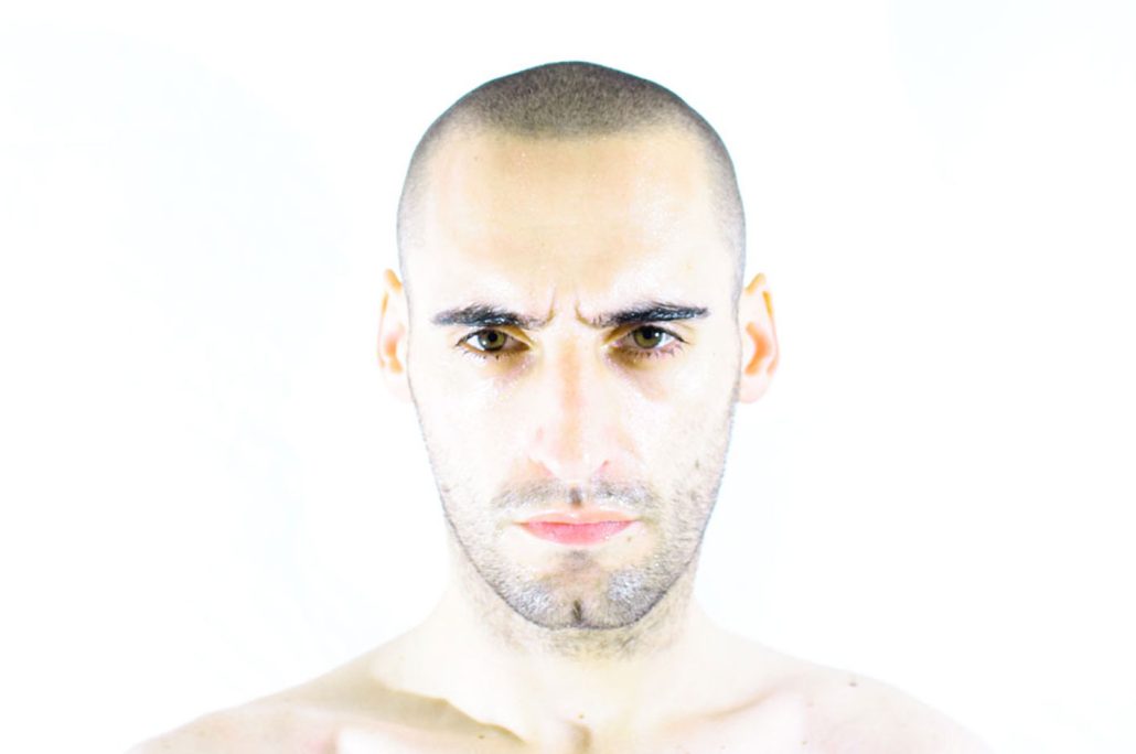 Autoportrait High key suite à la mini Lense Lumière