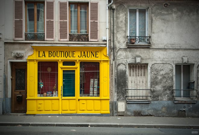 La boutique jaune