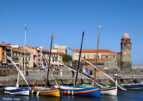 Les barques catalanes de Collioure.