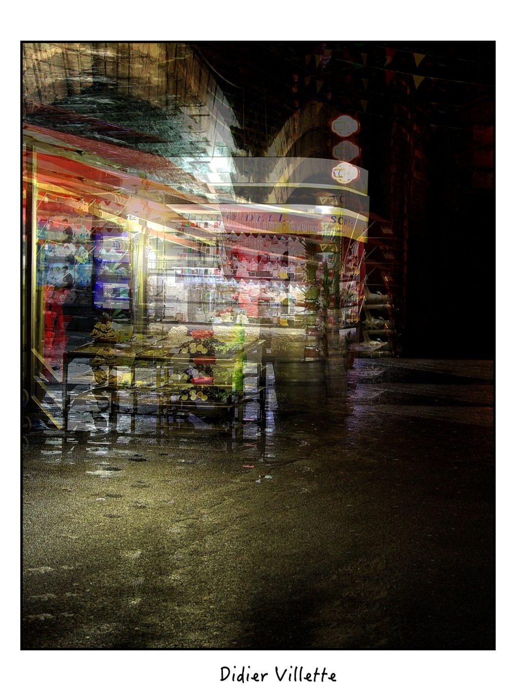 Une ville la nuit …