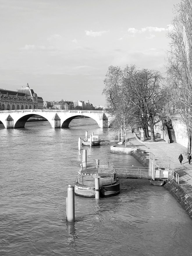 le bord de Seine à Paris