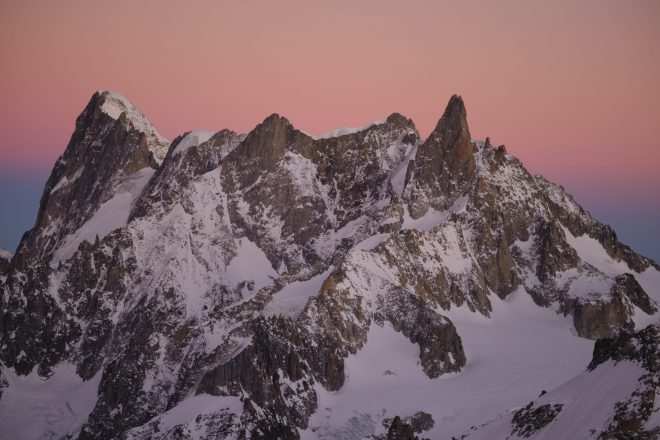 dent du Géant et grandes Jorasses
