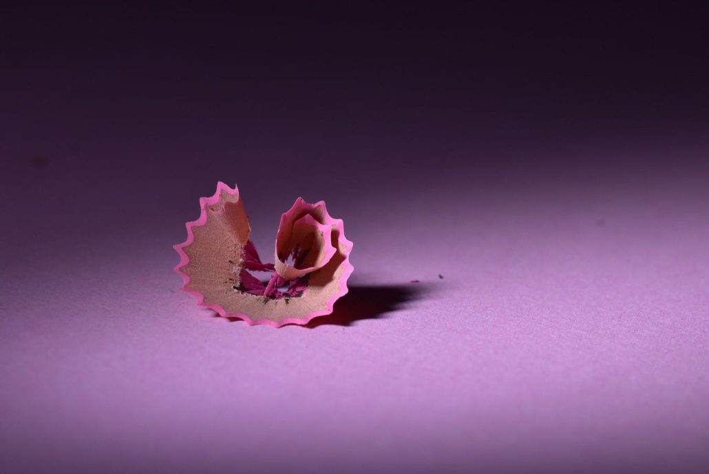 Epluchure d’un crayon