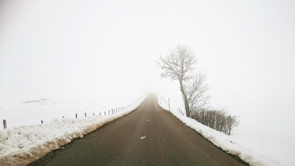 White road