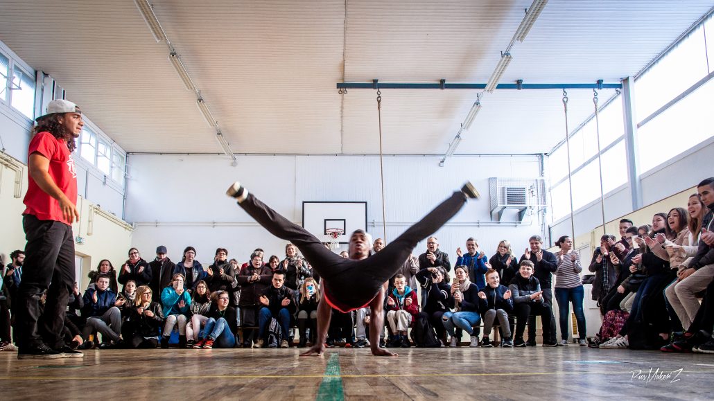 Bboy Archad French Wingz crew