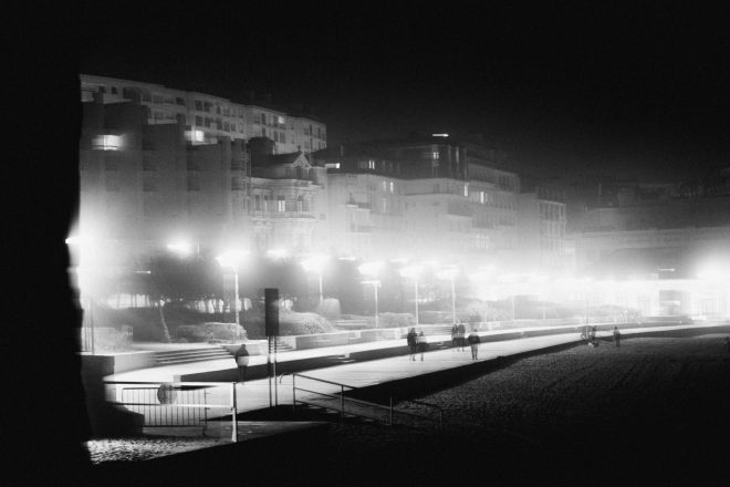 Grande plage la nuit