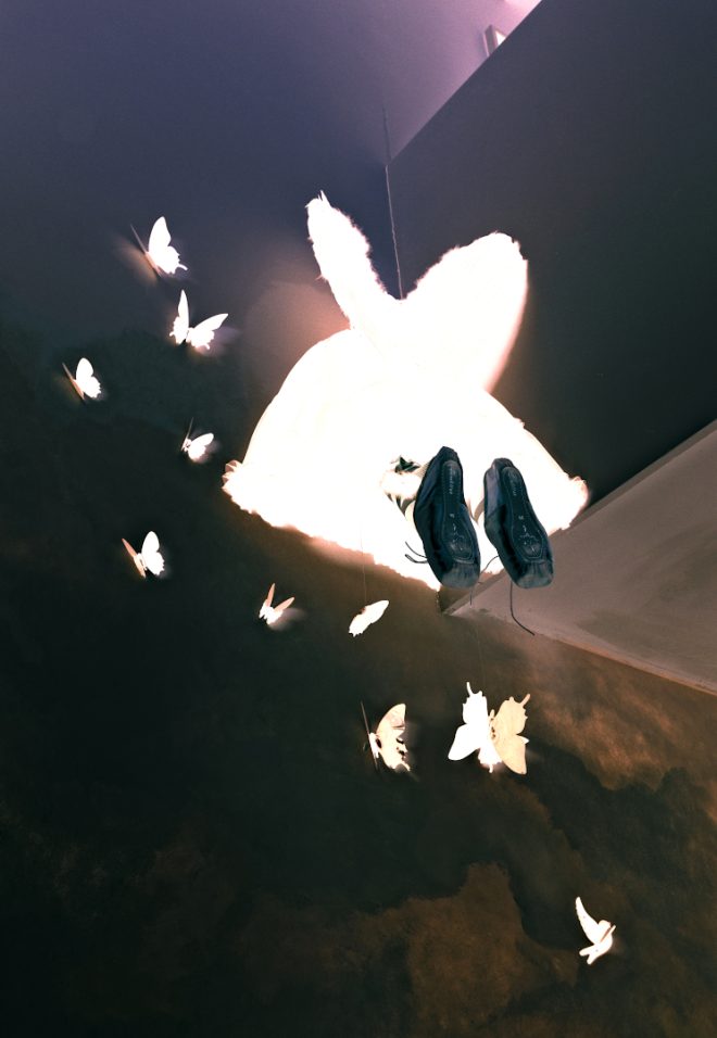 Ange aux papillons