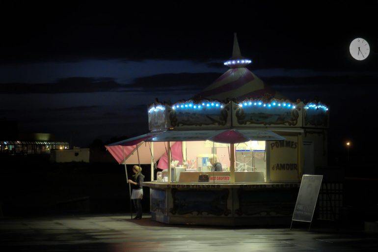 Il est tard on ferme le kiosque à gourmandises