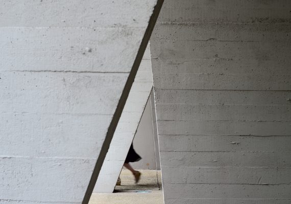 Je joue chez Le Corbusier 