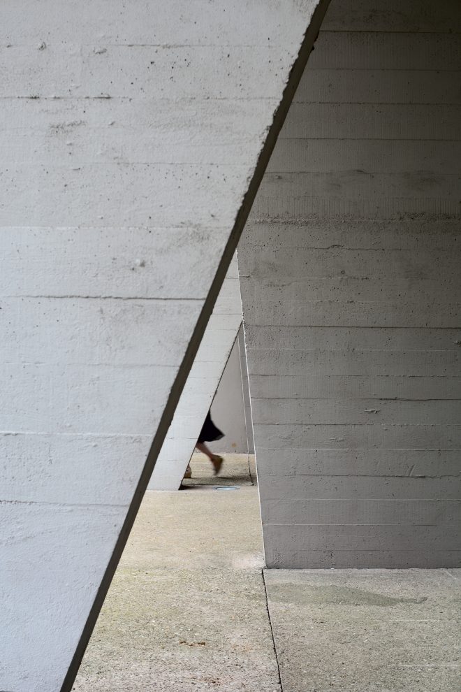 Je joue chez Le Corbusier 