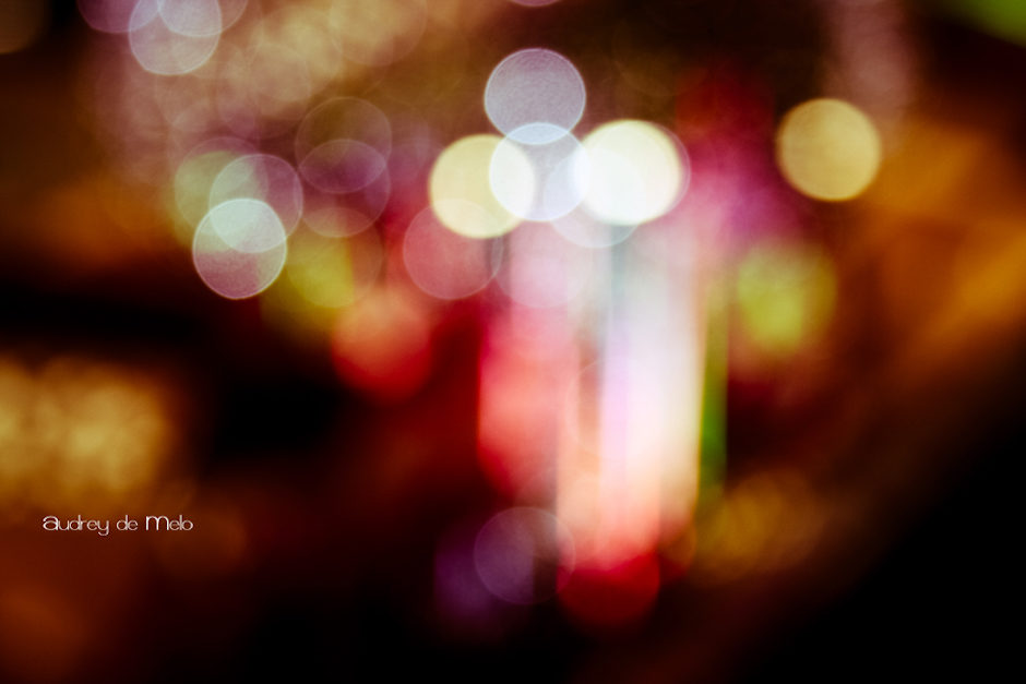 Christmas bokeh