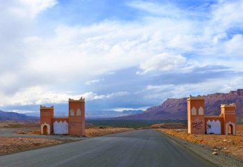Portes vers le désert marocain