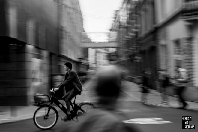 Fuzzy bycicles shutter speeds