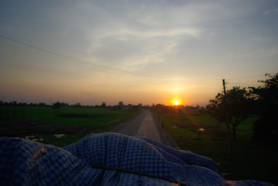 Voyage sur le toit d’un bus