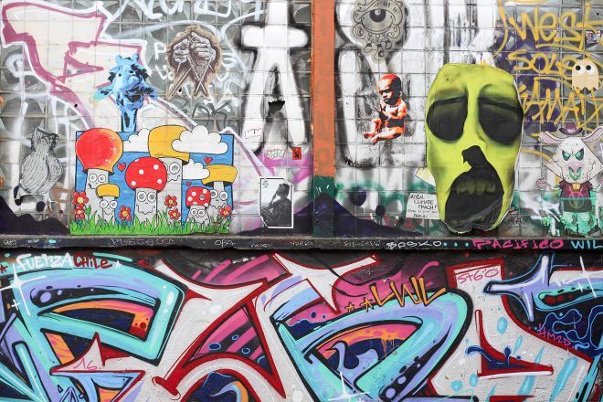 Graffitis Berlin